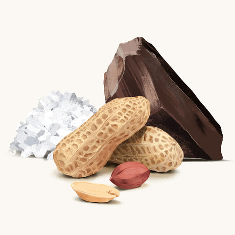Chocolat Cacahuètes salées